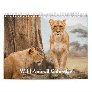 Wild Animal 2026 Calendar