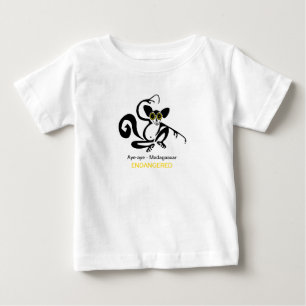 Wild animal - AYE-AYE - Primate - Madagascar - Baby T-Shirt