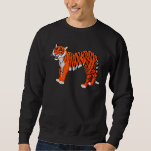 Wild Animal Kids Idea Tiger Sweatshirt