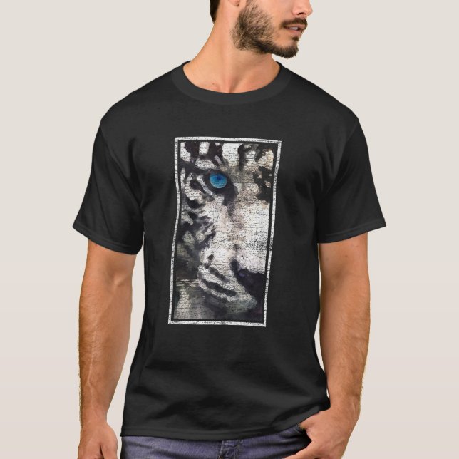 Wild Animal Lover Big Cat Jungle Tiger T-Shirt (Front)