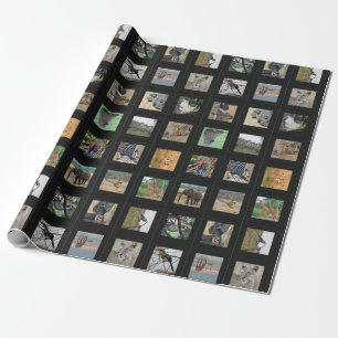 Wild Animal Photo Gift Wrap