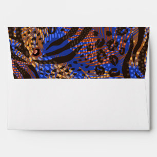 Wild Animal Print Pattern Envelope