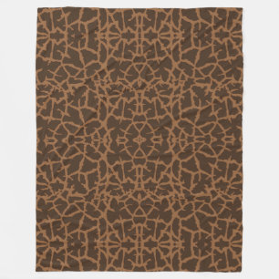 Wild Animal Skin Fleece Blanket