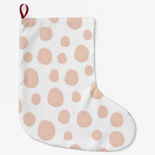 Wild Animal Skin Large Christmas Stocking