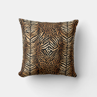 Wild Animal Symmetric Pattern Design 3 Cushion