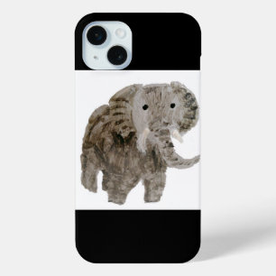 Wild Animal Wildlife Art Elephant iPhone 15 Mini Case