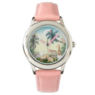 wild Animal With Jungle Tree Watch