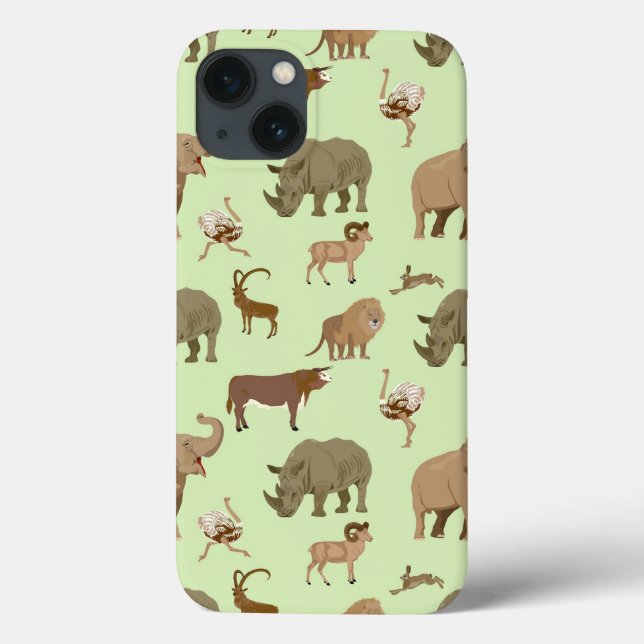 Wild animals Case-Mate iPhone case (Back)