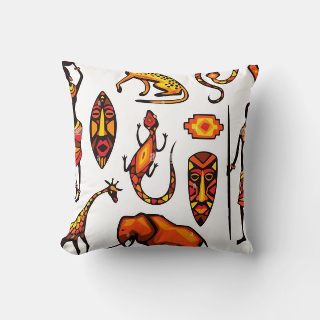 Wild Animal's Cushion (Front)
