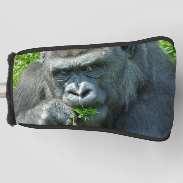WILD ANIMALS - GORILLAS GOLF HEAD COVER (Front)