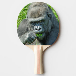 WILD ANIMALS - GORILLAS PING PONG PADDLE