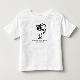 Wild animals -  Leadbeater's POSSUM  - Nature Toddler T-Shirt