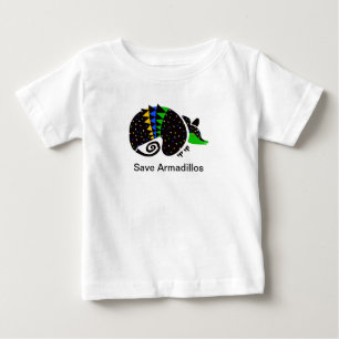 Wild animals - Save ARMADILLOS - Wildlife  Baby T-Shirt