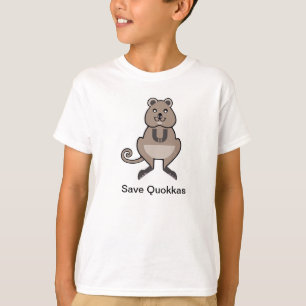 Wild animals - Save QUOKKAS -Endangered animal - T-Shirt