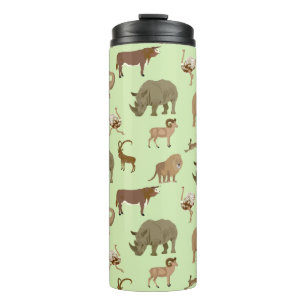 Wild animals thermal tumbler
