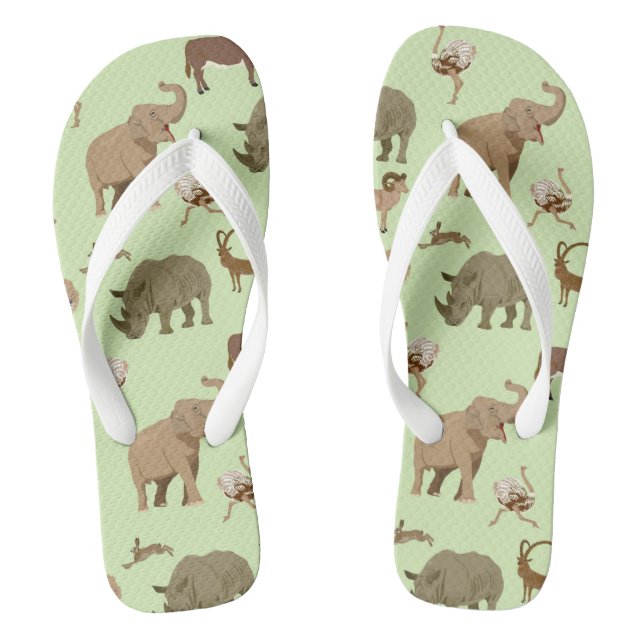 Wild animals thongs (Footbed)