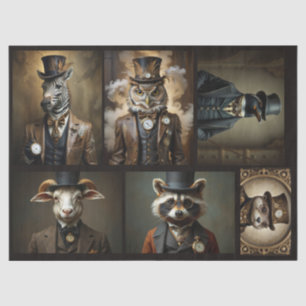 Wild Anthropomorphic Animal collection Tissue Paper
