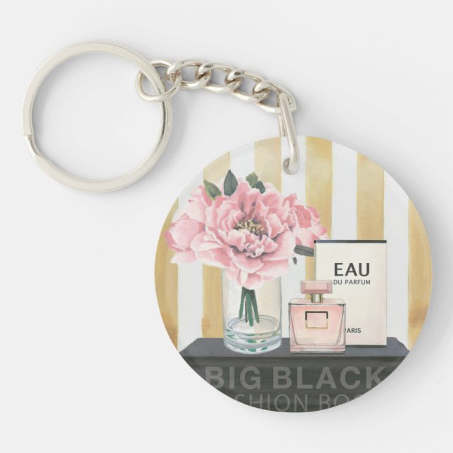 Wild Apple | Big Fashion Book - Striped Key Ring (Front)