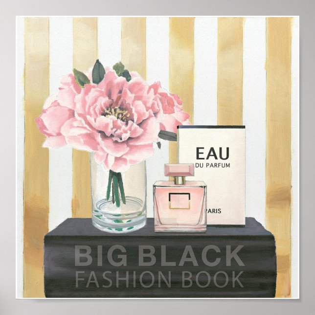 Wild Apple | Big Fashion Book - Striped Poster (Front)