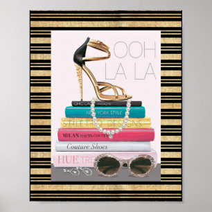 Wild Apple Ooh La La - Glamourous Stiletto Poster