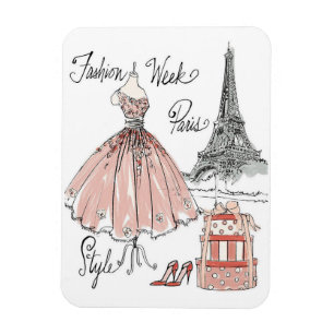 Wild Apple Paris Fashion Week Style Magnet