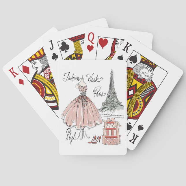 Wild Apple | Paris Fashion Week Style Playing Cards (Back)