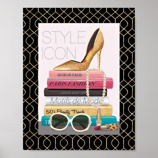 Wild Apple | Style Icon - Gold Stiletto Poster (Front)