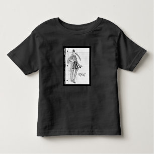 Wild Apple   Style Icon - Modern Sketch Toddler T-Shirt