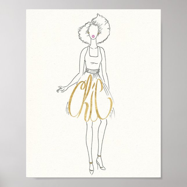 Wild Apple | Style Sayings - Chic Dress Poster (Front)