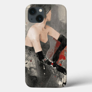 Wild Apple Vintage Watercolor Woman iPhone 13 Case