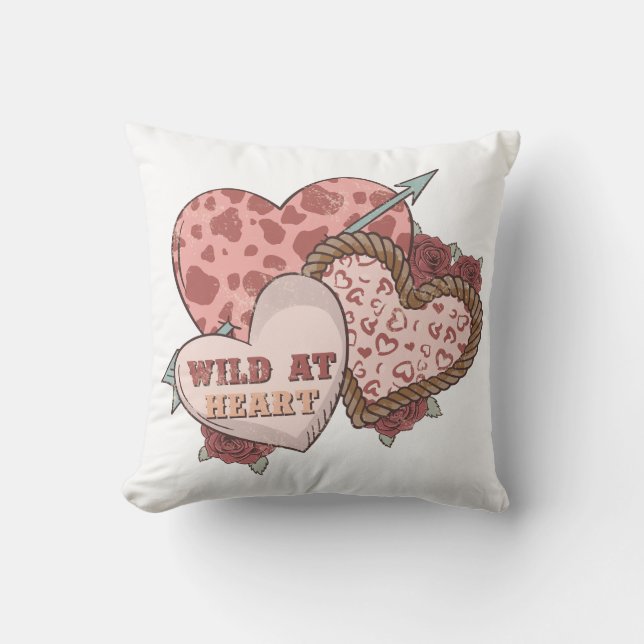 Wild At Heart Cushion (Front)