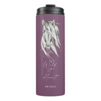 Wild at Heart Custom Name Lilac