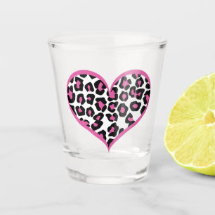 Wild at Heart Leopard Print Shot Glass