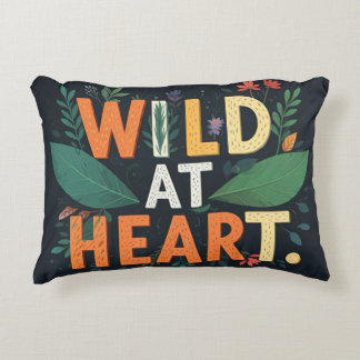 Wild at Heart Throw Pillow
