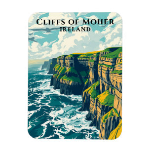 Wild Atlantic Way Ireland Cliffs of Moher  Magnet