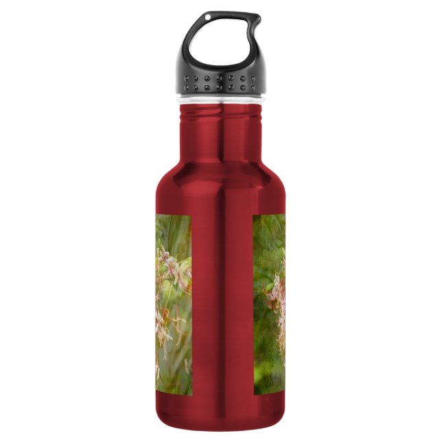 Wild Azalea Blossoms = Springtime 532 Ml Water Bottle (Front)