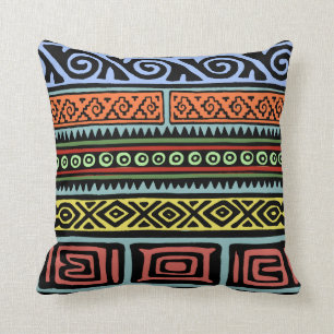 Wild Aztec Patterns Cushion