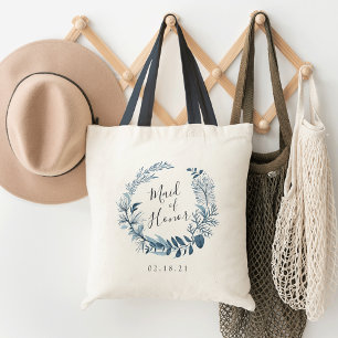 Wild Azure Maid of Honour Tote Bag