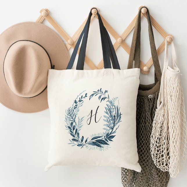 Wild Azure Monogram Tote Bag (Creator Uploaded)