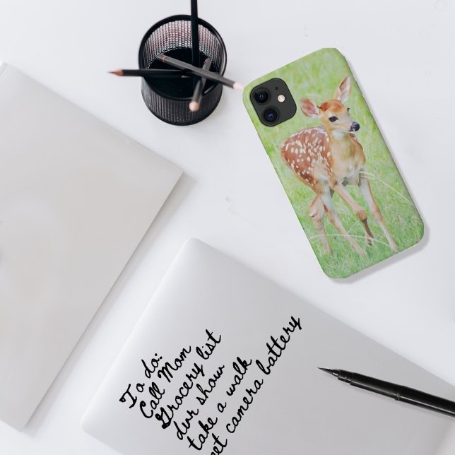 Wild Baby Fawn Deer Art Phone Case (Creator Uploaded)