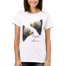 Wild Bald Eagle EAGLE LOVER T-shirts