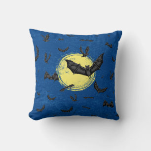 Wild Bat Swarm Cushion