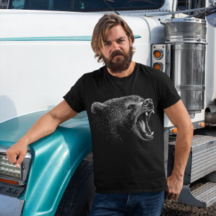 Wild Bear Graphic T-Shirt