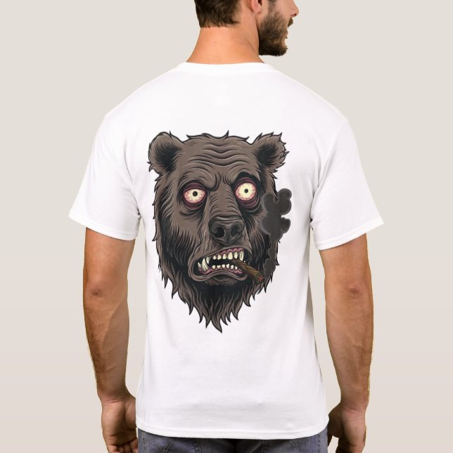 Wild Bear Smoky Aura T-Shirt (Back)