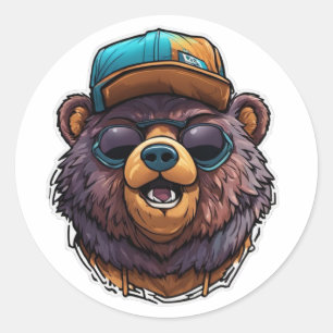 Wild Bear Sticker