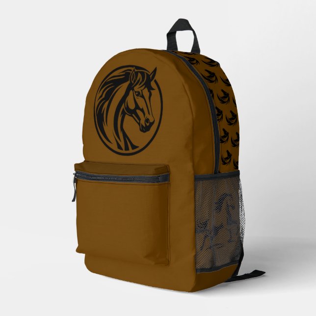 'Wild Beauty' Backpack  (Back Corner Right)