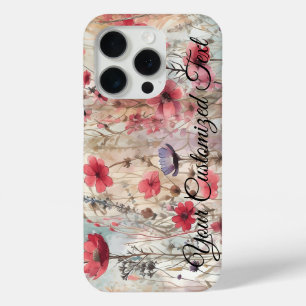 Wild Beauty Woven: Fashioned by Wildflowers iPhone 15 Pro Case