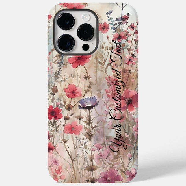 Wild Beauty Woven: Fashioned by Wildflowers Case-Mate iPhone Case (Back)