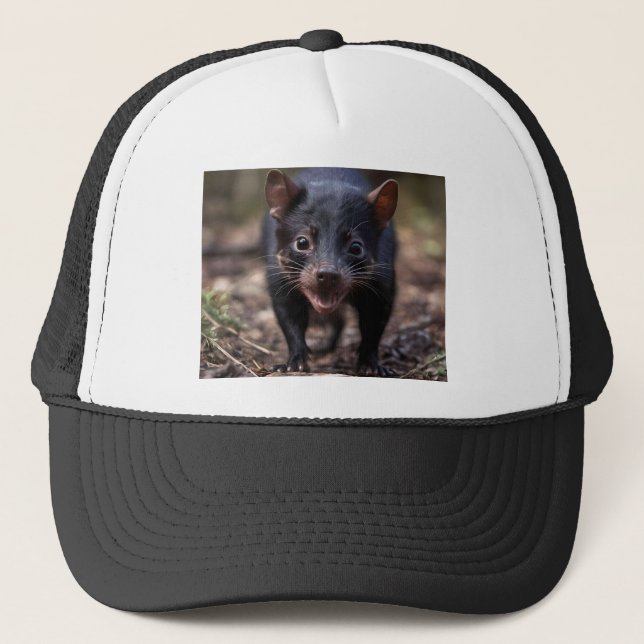 Wild Beginnings: The Young Tasmanian Devil Trucker Hat (Front)