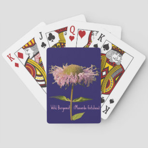 Wild Bergamot (Monarda fistulosa) Playing Cards